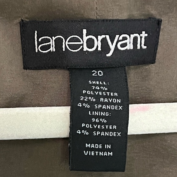 Lane Bryant Elbow-Length Suit Set | Taupe - Picture 3 of 16